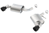 Borla 2016 Chevy Camaro SS V8 AT/MT ATAK Rear Section Exhaust w/o NPP Valves Ceramic Black - 11923CB