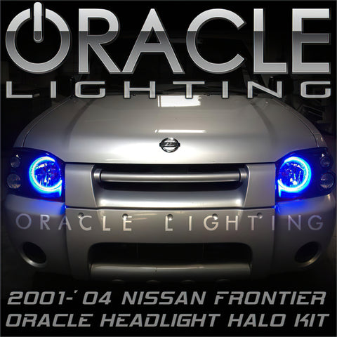 Oracle 01-04 Nissan Frontier LED Headlight Halo Kit - Red - 2698-003