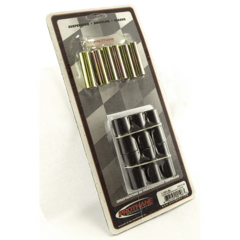 Rugged Ridge Leaf Spring Bushing Kit Front or Rear Black 55-75 CJ - 1-1001BL