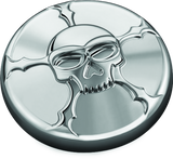 Kuryakyn Zombie Gas Cap Vented Chrome - 7358