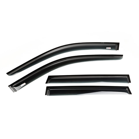 Rugged Ridge Window Visor 4-piece set Black 11-18 WK - 11349.13