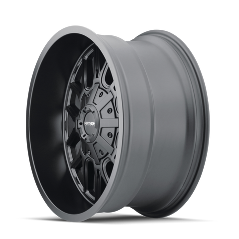 Mayhem 8107 Cogent 22x10 / 6x135 BP / -27mm Offset / 106mm Hub Matte Black Wheel - 8107-22137MB-27