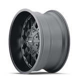 Mayhem 8107 Cogent 17x9 / 6x135 BP / -12mm Offset / 106mm Hub Matte Black Wheel - 8107-7937MB