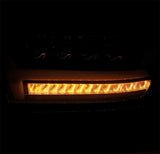 AlphaRex 19-20 Ram 1500HD NOVA LED Proj Headlight Plank Style Matte Blk w/Activ Light/Seq Signal/DRL - 880518