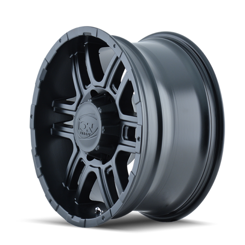 ION Type 179 17x8 / 5x114.3 BP / 10mm Offset / 83.82mm Hub Matte Black Wheel - 179-7865MB
