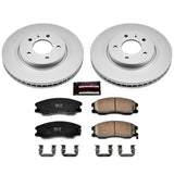 Power Stop 12-15 Chevrolet Captiva Sport Front Z17 Evolution Geomet Coated Brake Kit - CRK2090