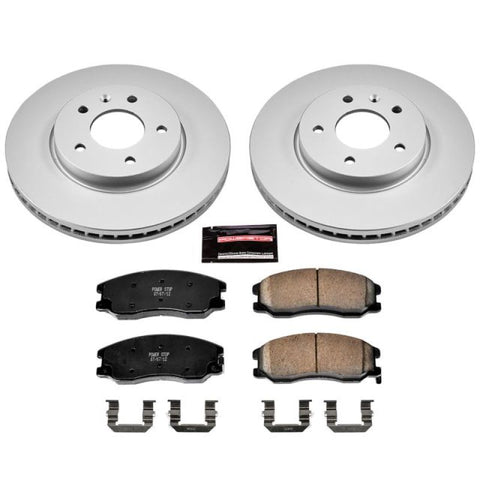 Power Stop 12-15 Chevrolet Captiva Sport Front Z17 Evolution Geomet Coated Brake Kit - CRK2090