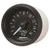 Autometer GT Series 52mm Full Sweep Electronic 0-1600 Deg F EGT/Pyrometer Gauge - 8044