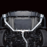 AWE Tuning 22+ Honda Civic Si/Acura Integra Track Edition Catback Exhaust - Dual Chrome Silver Tips - 3020-32331