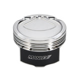 Manley 2013+ Subaru BRZ (FA20) 86.25mm Bore 10.0:1cc Dish Platinum Series Piston Set w/ Rings - 632602CE-4