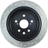 StopTech 06-10 Lexus IS 250/IS 300/IS 350 SportStop Slotted & Drilled Right Rear Rotor - 127.44142R
