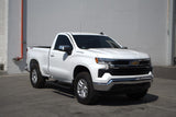 RealTruck 19-25 Chevrolet Silverado 1500 SC 2dr VoltStep Electric Running Board Kit - Bedliner Coat - 20404857T