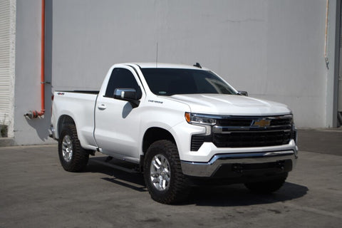 RealTruck 19-25 Chevrolet Silverado 1500 SC 2dr VoltStep Electric Running Board Kit - Bedliner Coat - 20404857T