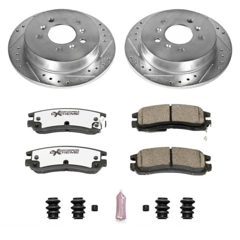 Power Stop 08-09 Buick Allure Rear Z26 Street Warrior Brake Kit - K1440-26