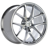 BBS CI-R 20x11.5 5x120 ET52 Ceramic Polished Rim Protector Wheel -82mm PFS/Clip Required - CI0801CP