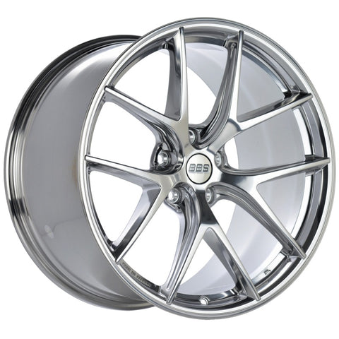 BBS CI-R 20x11.5 5x120 ET52 Ceramic Polished Rim Protector Wheel -82mm PFS/Clip Required - CI0801CP