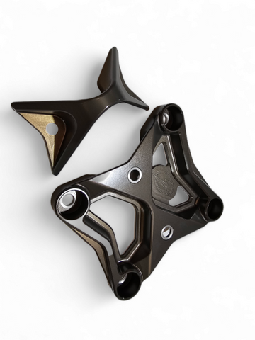 Elektric Offroad 2017-2021 Can Am X3 Maverick Volt Radius Rod Plate Anodized Gun Metal - RRP210013