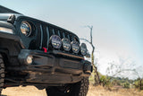 DV8 Offroad 2018-2025 Wrangler JL Push Bar for Mopar Rubicon Steel Bumper - LBJL-13