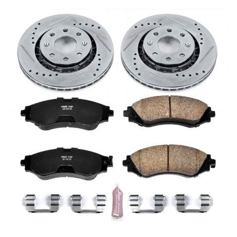 Power Stop 04-11 Chevrolet Aveo Front Z23 Evolution Sport Brake Kit - K5893