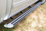Lund Universal Crossroads 80in. Running Board - Chrome - 229080