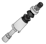 Ridetech 2in Tall Stud Mount for ShockWaves CoilOvers - 90002048