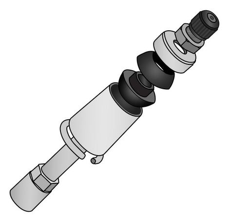 Ridetech 2in Tall Stud Mount for ShockWaves CoilOvers - 90002048