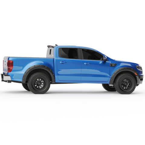 EGR 19-20 Ford Ranger Super Crew Rear Cab Truck Spoiler - Matte Black - 983559