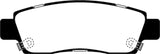 EBC 07+ Buick Enclave 3.6 Greenstuff Rear Brake Pads - DP61672