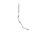 aFe Apollo GT Series 3-1/2in 409 SS Axle-Back Exhaust 17-20 Ford F-250/F-350 Polished Tip No Muffler - 49-43116NM-P