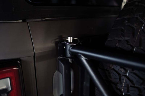 DV8 Offroad 21-23 Ford Bronco Spare Tire Guard & Accessory Mount - TCBR-01
