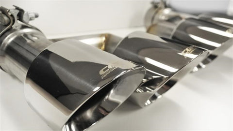 Corsa 15-16 Ford Mustang GT 5.0 Polish Quad Tips Kit - 14333