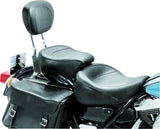 Mustang 82-00 Harley FXR Wide Touring 1PC Seat - Black - 75736