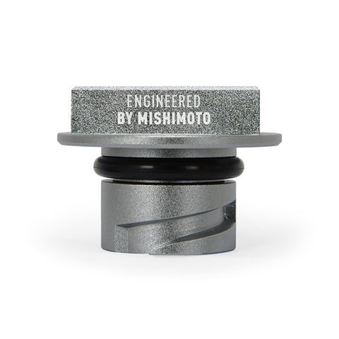 Mishimoto 2013+ GM LT1 / 2.0T Ecotec Hoonigan Oil FIller Cap - Silver - MMOFC-LT1-13HSL