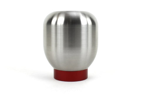 PERRIN 17-18 Honda Civic Brushed Stainless Steel Large Shift Knob - 6 Speed - PHP-INR-120SS