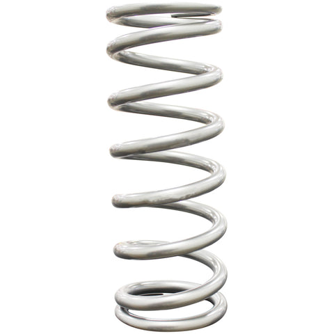 QA1 2-1/2in ID High Travel Spring - 9in Length x 140lbs/in - Silver Powder Coated - 9HT140