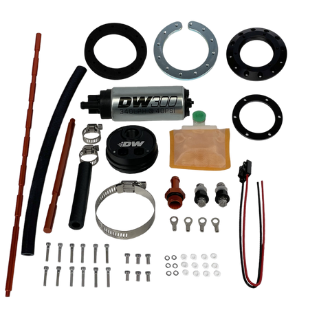 DeatschWerks Universal In-Tank Pump Mount w/DW300 340lph Fuel Pump - 9-301-5006