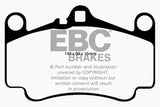 EBC 03-05 Porsche 911 (996) (Cast Iron Rotor only) 3.6 Carrera 4S Yellowstuff Front Brake Pads - DP41515R