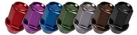 Project Kics 12X1.25 Black Leggdura Racing Lug Nuts (Laser Logo) - 20 PCS - WKIZ3K