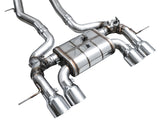 AWE Tuning 23-24 BMW G87 M2 SwitchPath Edition Exhaust - Chrome Silver Tips - 3025-42487