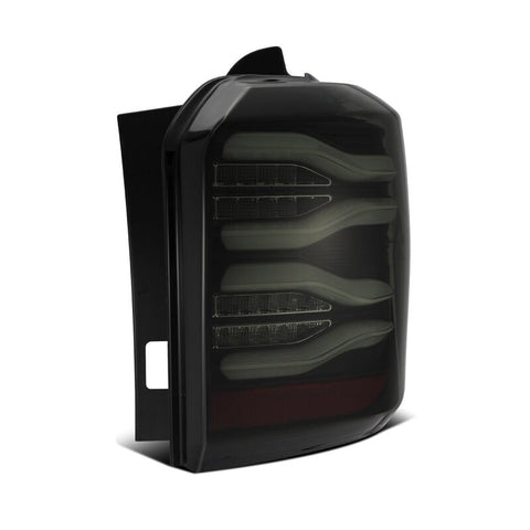 AlphaRex 10-21 Toyota 4Runner PRO-Series LED Tail Lights Jet Black - 690010