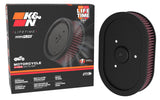K&N 10-12 Harley-Davidson FLHXSE/FLSTSE / 11-12 FLHTCUSE / 11 FLTRUSE Replacement Air Filter - HD-0910
