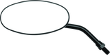 BikeMaster Adjustable Oval Mirror 10mm - Each - Black - 600805
