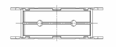 ACL Ford Duratorq 2.0L2.2L2.4L Diesel RACE Series Engine Crankshaft Main Bearing Set - 5M2276HX-STD