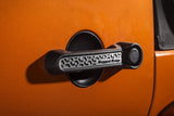 Rugged Ridge Elite Dr Hndle Insert Contrast Tread4D 07-18 Jeep Wrangler JK - 13311.53