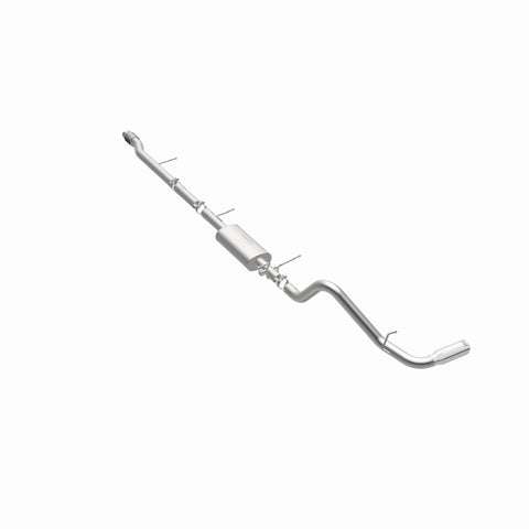 Magnaflow 14 Chevy Silverado V8 5.3L CC/EC Cab Single P/S Rear Exit Stainless Cat Back Perf Exhaust - 15267
