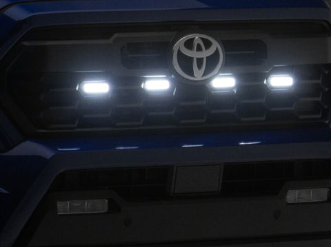 Raxiom 24-26 Toyota Tacoma Pre Runner/ TRD Off-Road/ TRD Sport White LED Grille Light- Clear Lens - TT65014