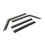 Rugged Ridge Window Visors Matte Black 18-20 Jeep Wrangler JLU/JT - 11349.17