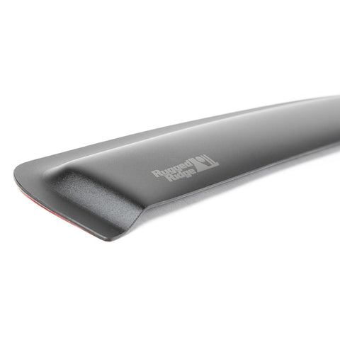 Rugged Ridge Front Window Visors Black 09-14 Ram 1500 Quad - 81349.04