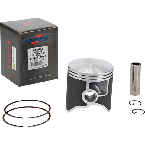 Vertex Piston 22-24 Beta RR 2T 300 300cc Cast Replica Piston Kit - 24569B