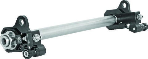 Performance Machine HD Touring Axle Adj Kit - Black Ano - 0117-0028M-B